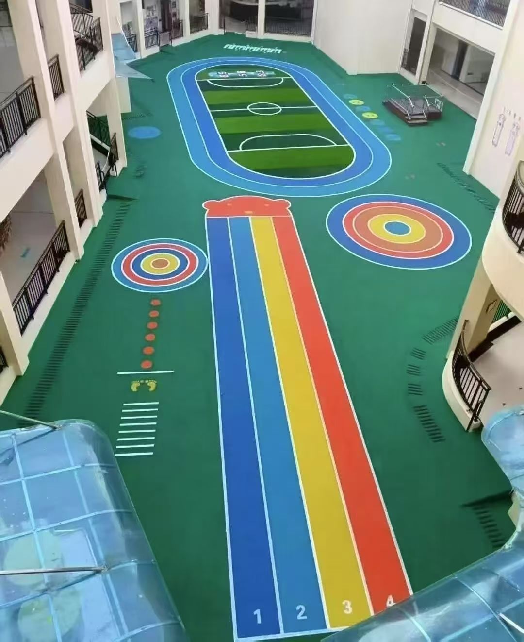 定西市幼儿园塑胶跑道epdm颗粒 - 一站式服务